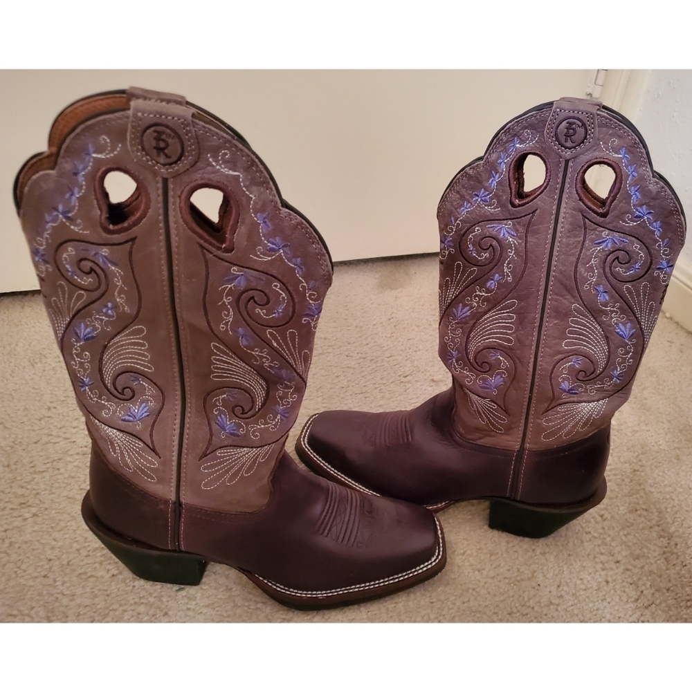 Women's Tony Lama buckaroo cowboy boots